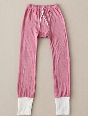 Childhoods CC20 Ribbed Modal Joggers 8/9 Mauve Pink Made USA